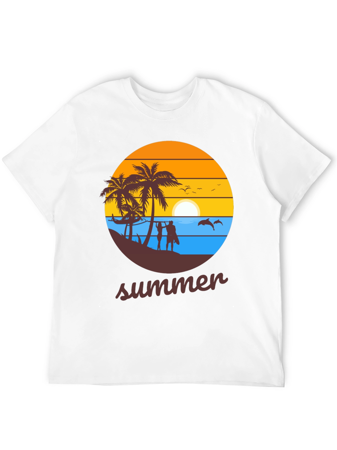 Summer Beach T-Shirt - Relaxed Fit