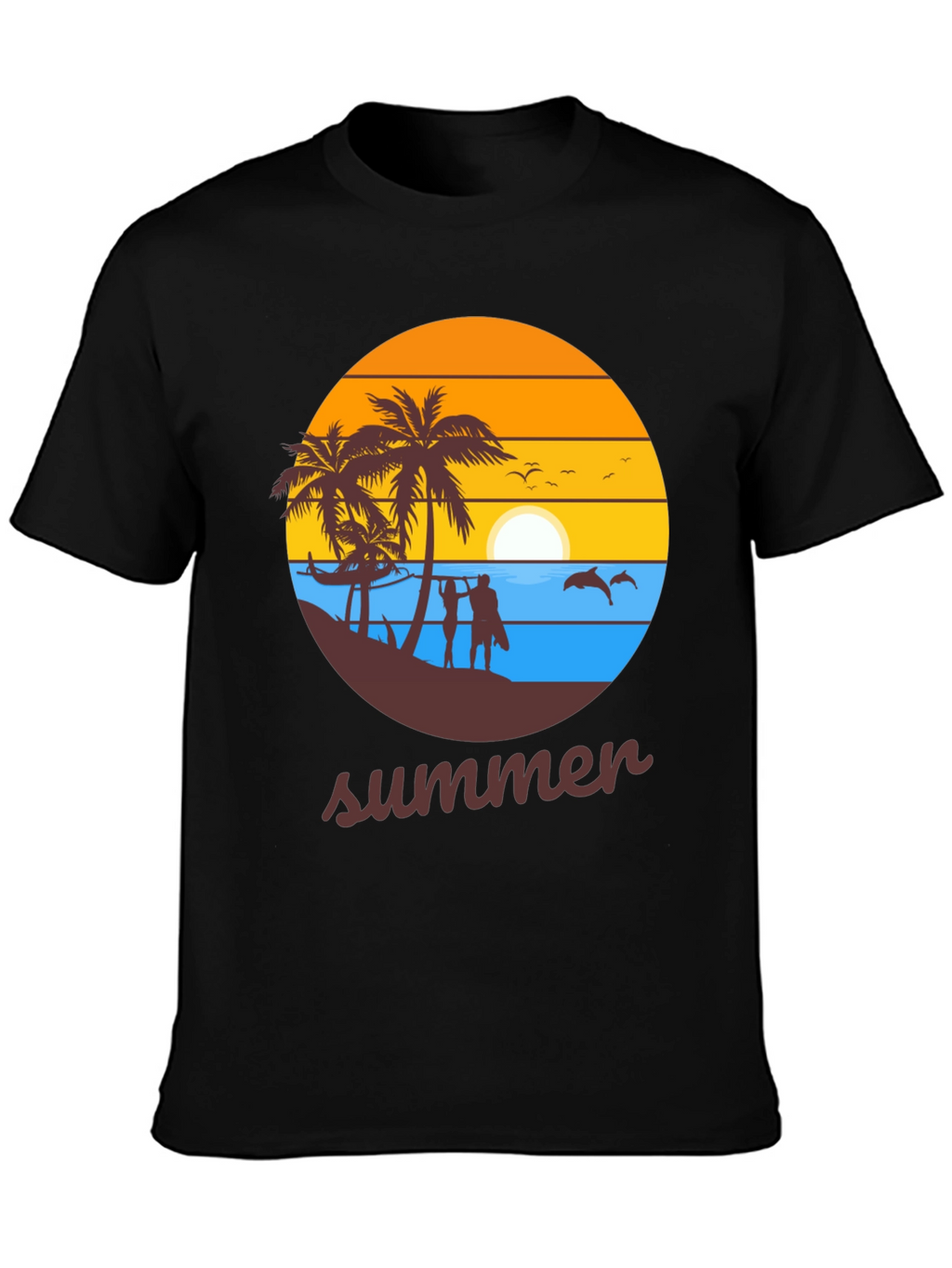 Summer Beach T-Shirt - Relaxed Fit