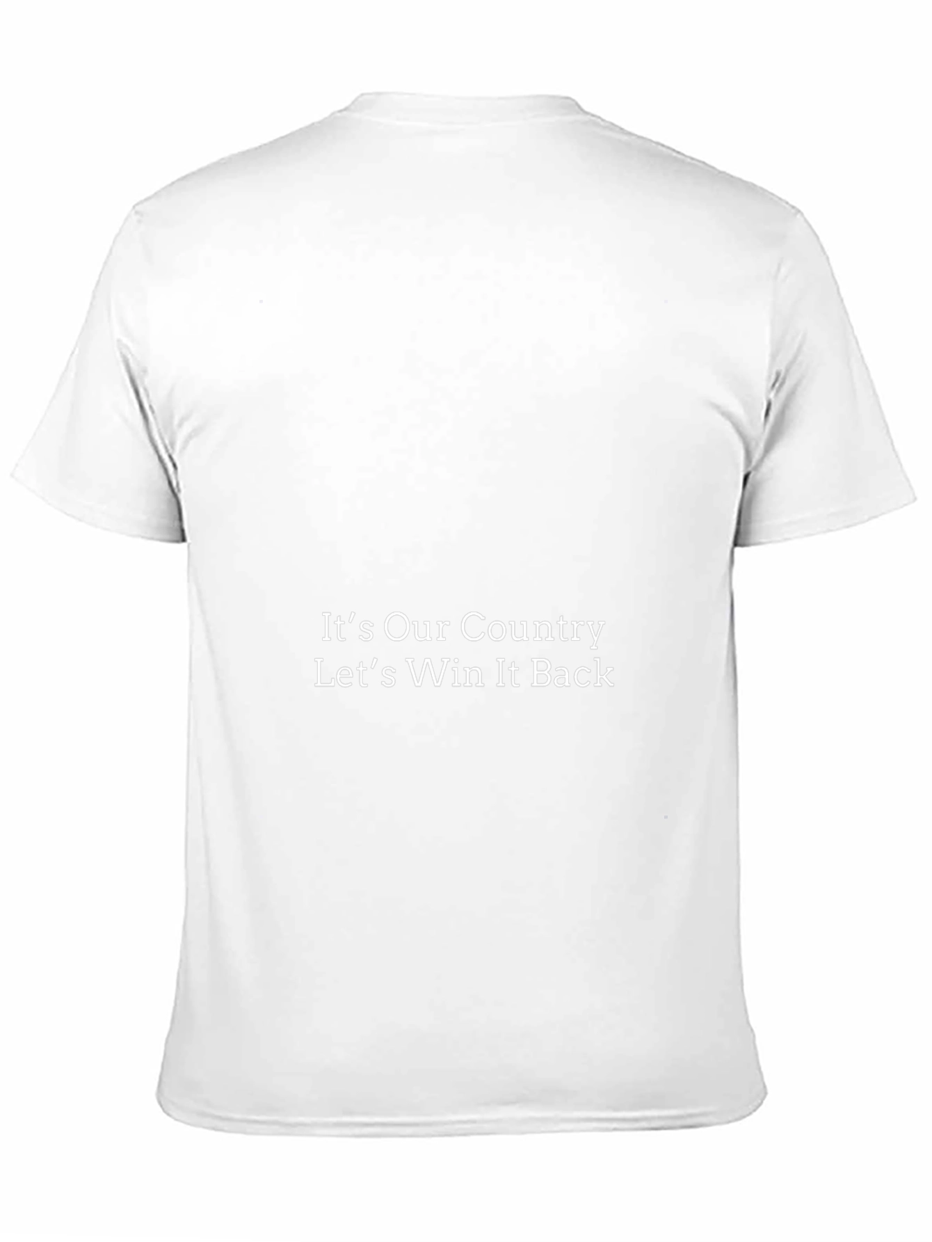 Its Our Country Black T-Shirt