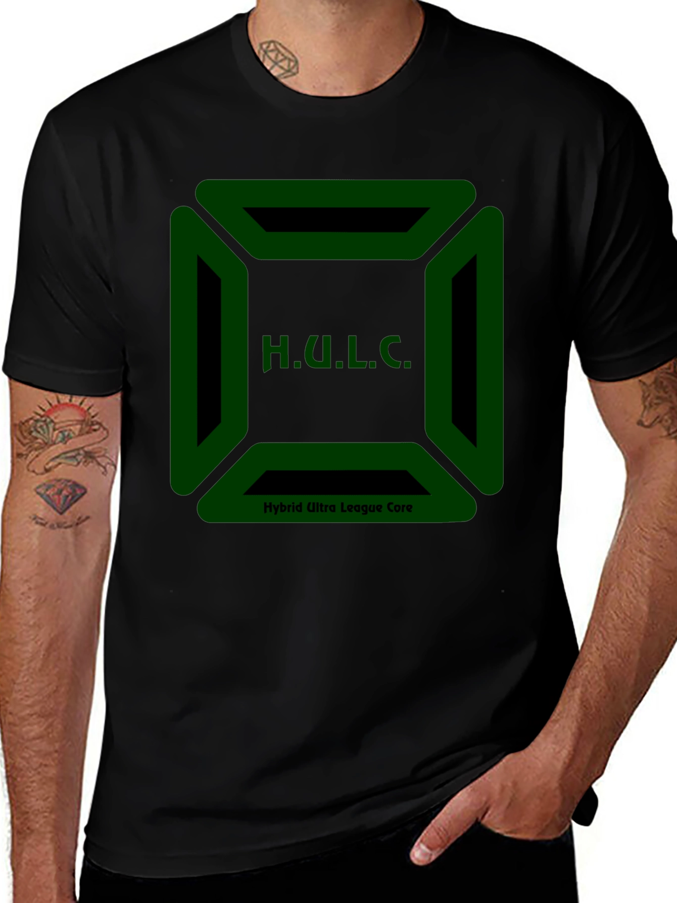H.U.L.C. Hybrid Ultra League Core Graphic T-Shirt