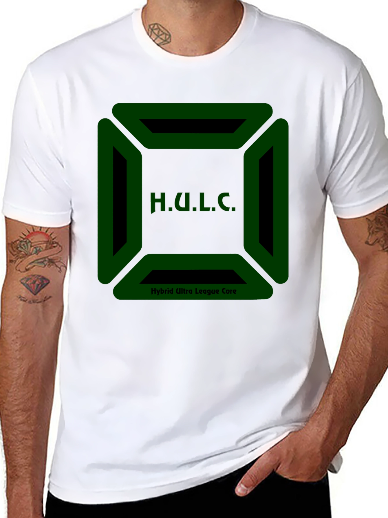 H.U.L.C. Hybrid Ultra League Core Graphic T-Shirt