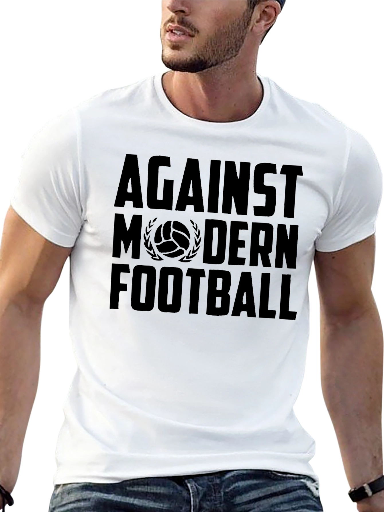 Against Modern Football Graphic Tee