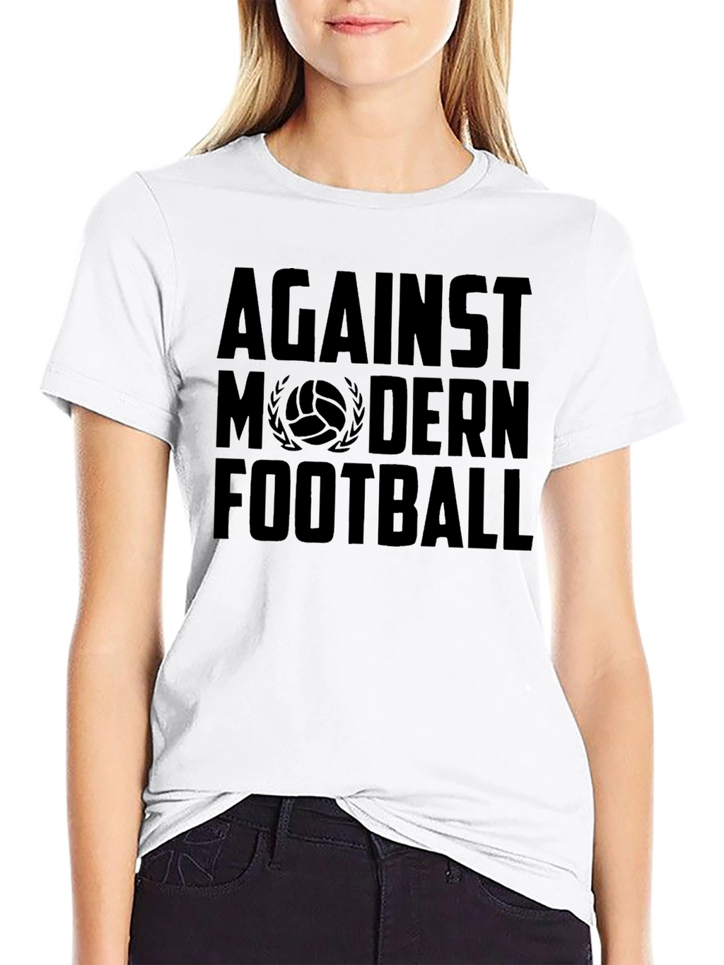Against Modern Football Graphic Tee
