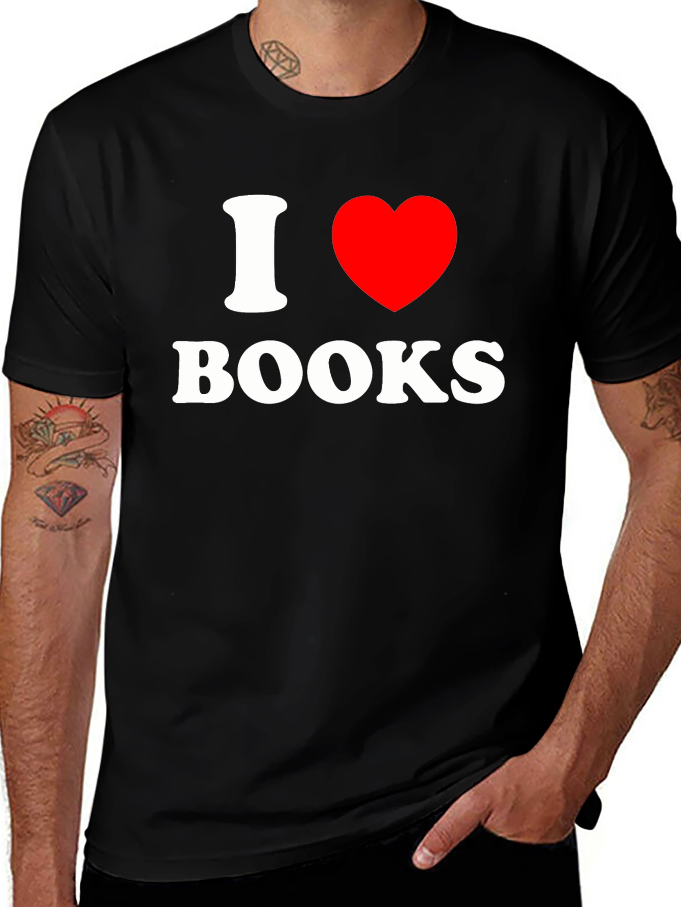 I Love Books T-Shirt - Read in Style!