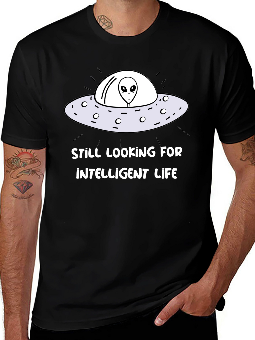 Still Looking For Intelligent Life Graphic Tee