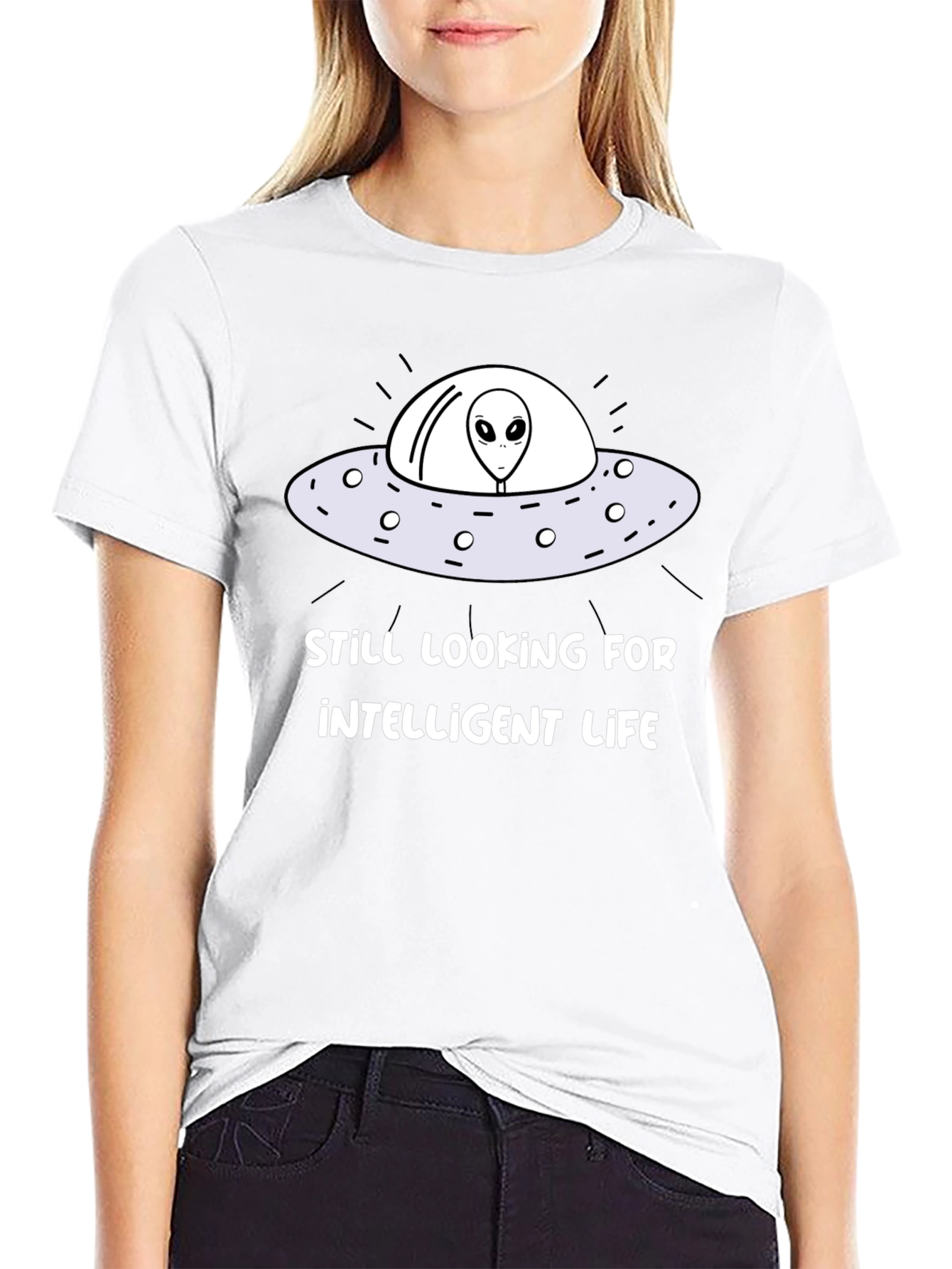 Still Looking For Intelligent Life Graphic Tee