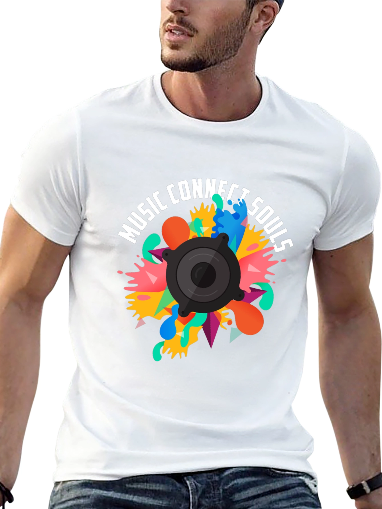 Music Connects Souls Graphic T-Shirt