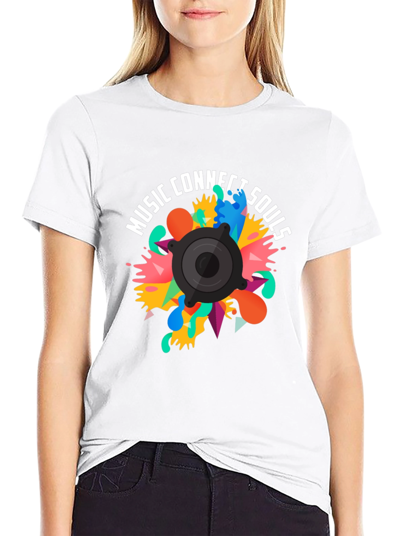 Music Connects Souls Graphic T-Shirt