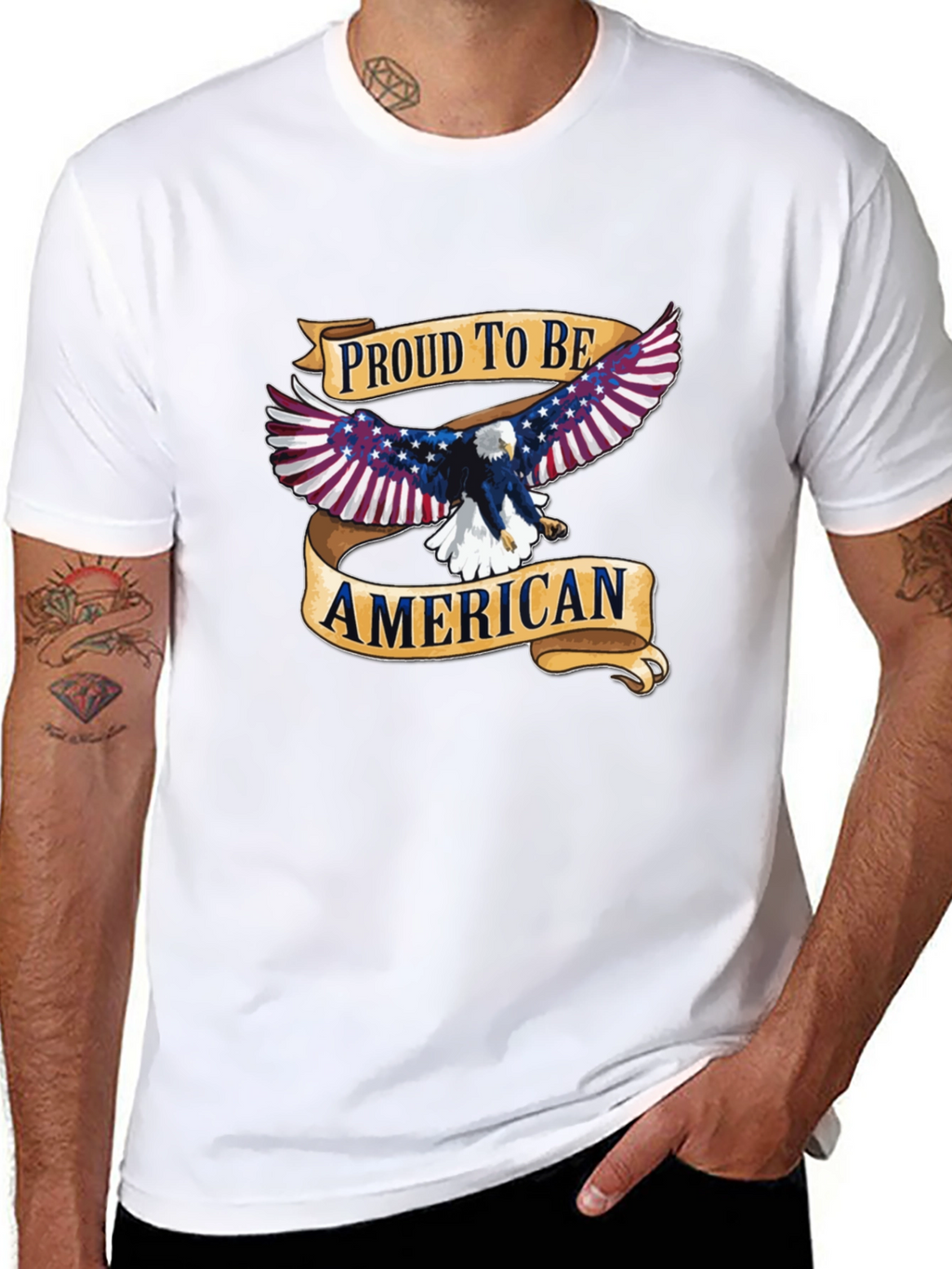 Proud To Be American Eagle Graphic T-Shirt