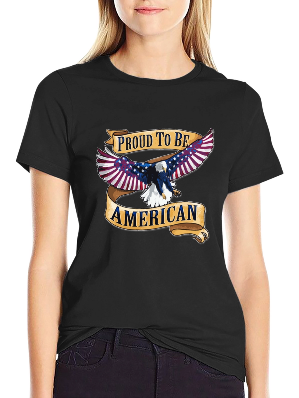 Proud To Be American Eagle Graphic T-Shirt