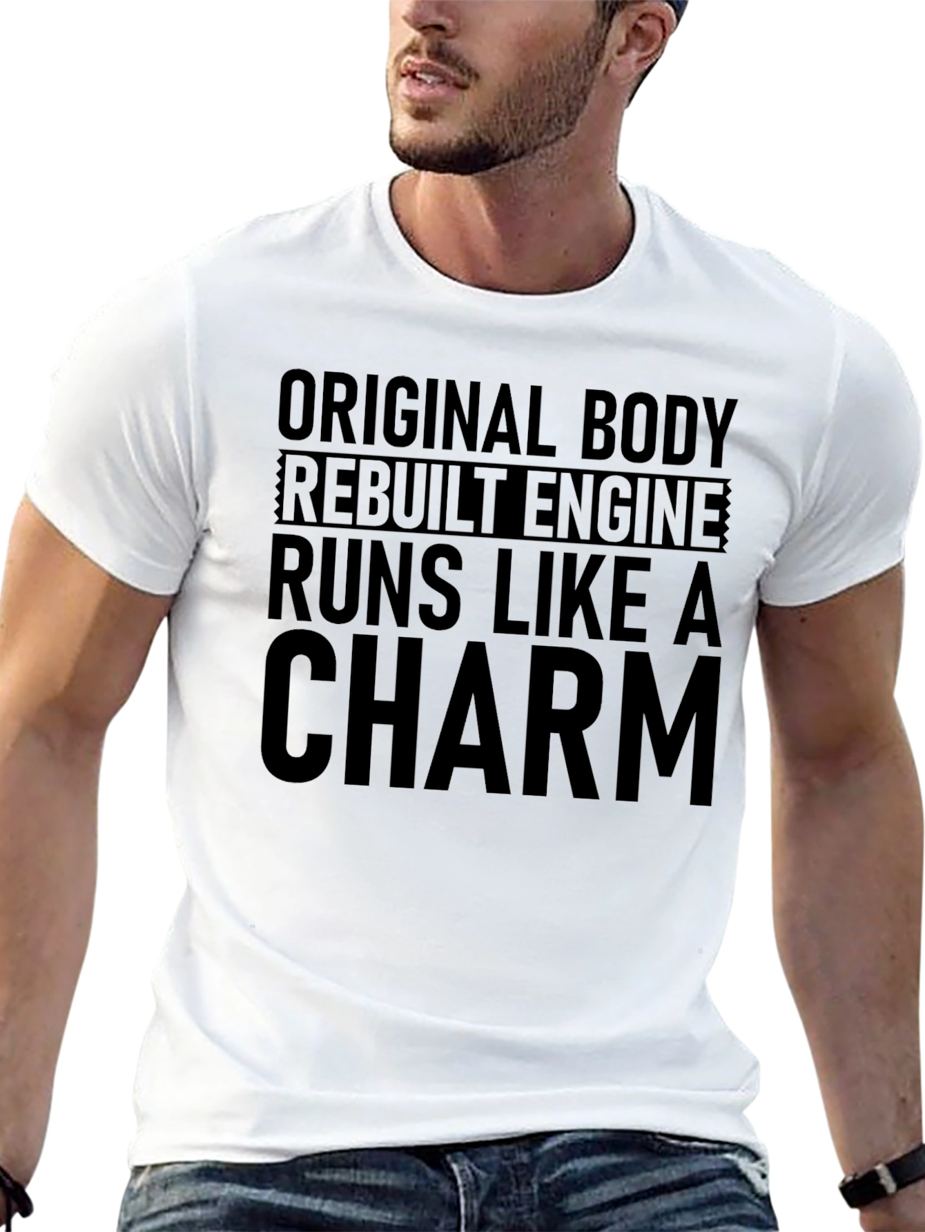 Original Body Rebuilt Engine T-Shirt