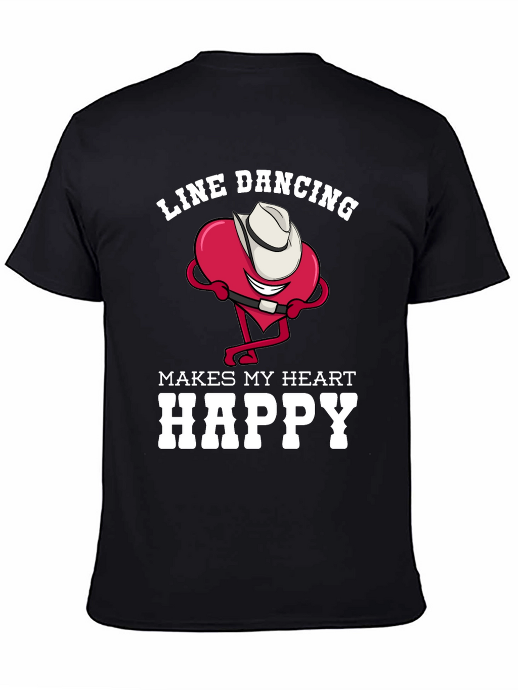 Line Dancing Heart T-Shirt