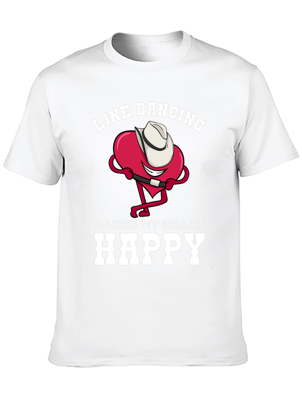 Line Dancing Heart T-Shirt