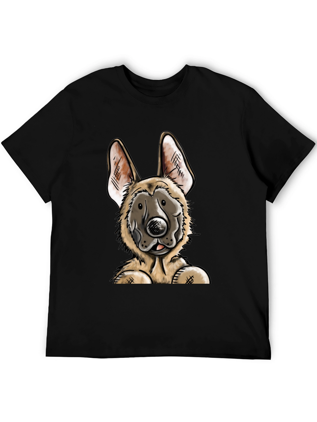 German Shepherd Dog Graphic T-Shirt