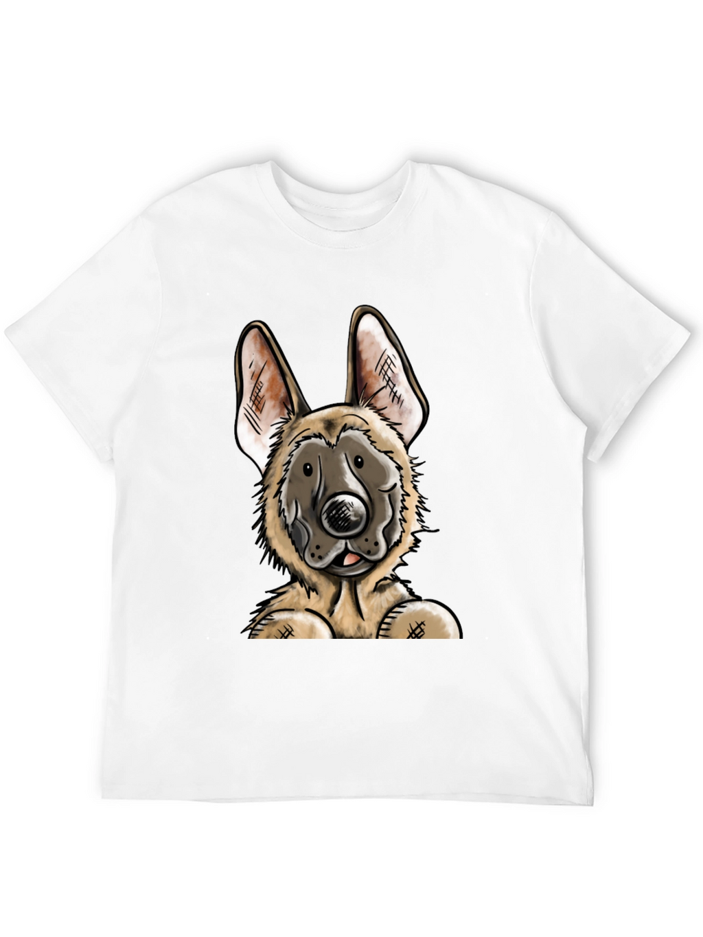 German Shepherd Dog Graphic T-Shirt