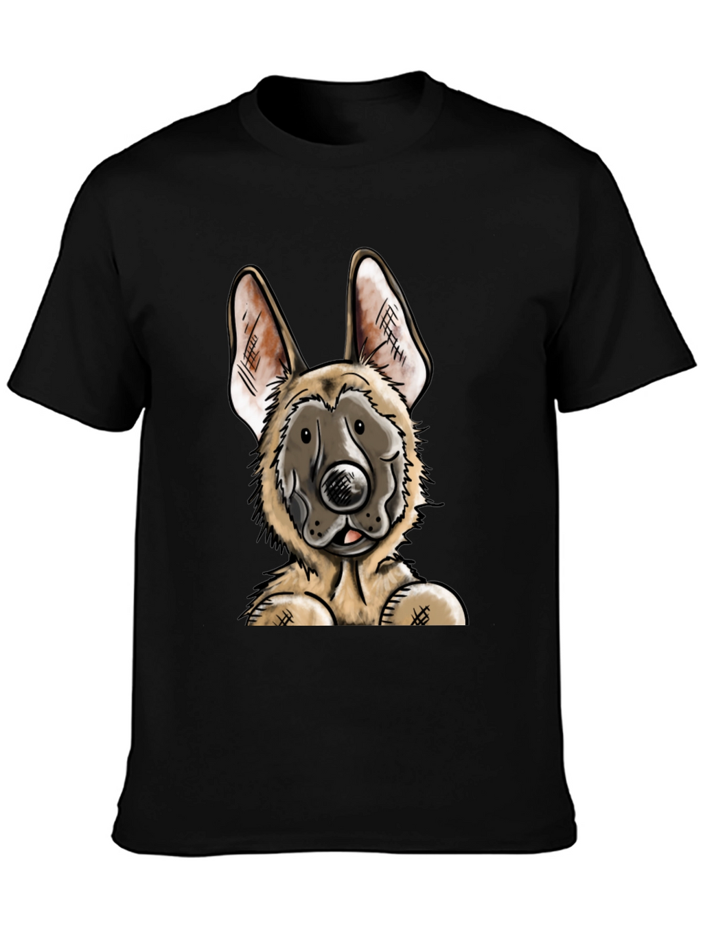 German Shepherd Dog Graphic T-Shirt