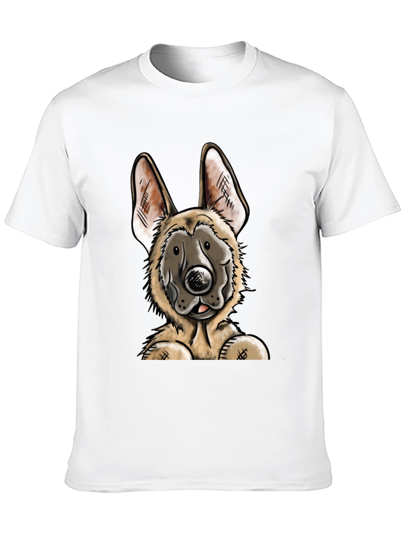 German Shepherd Dog Graphic T-Shirt