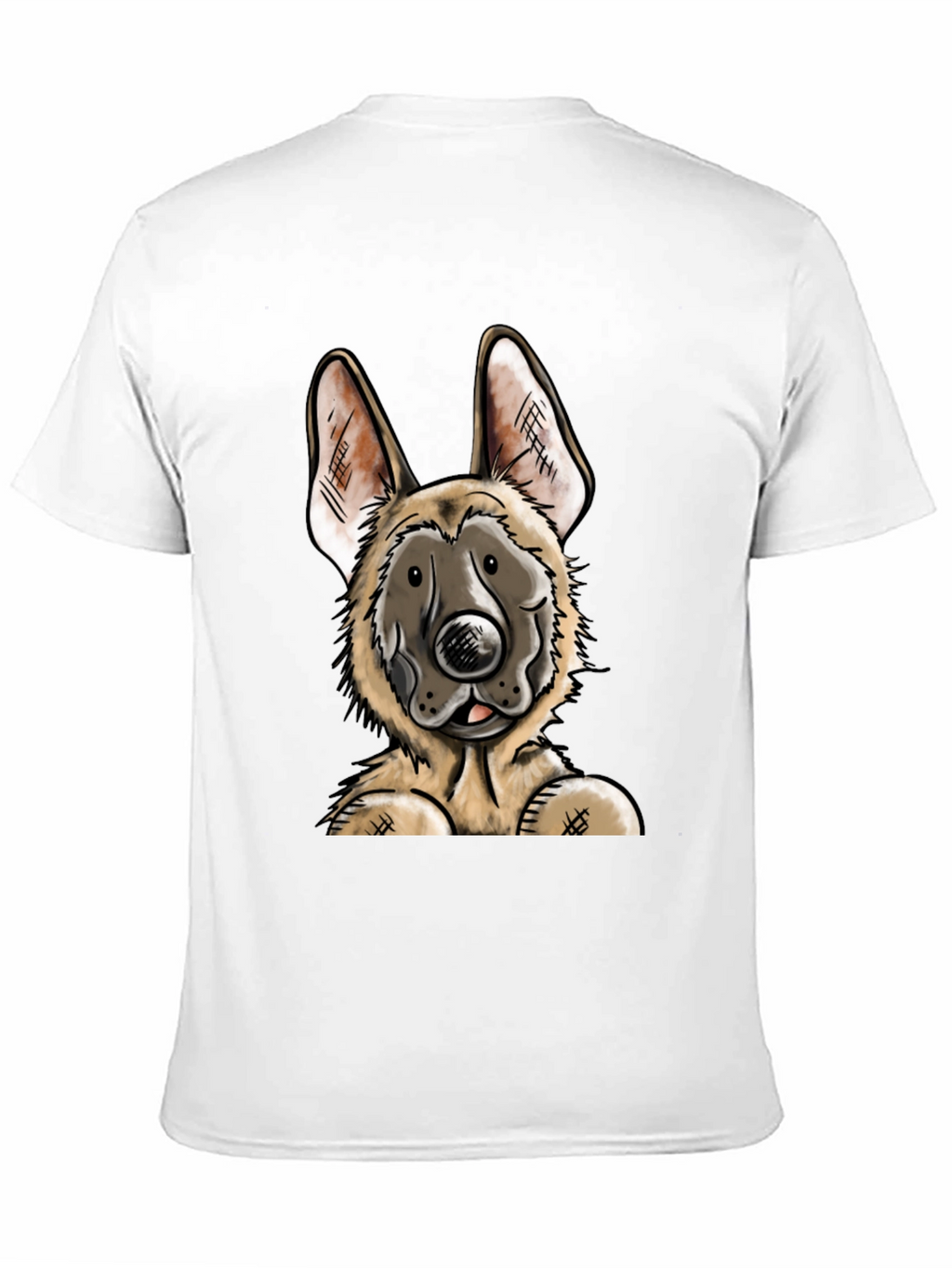 German Shepherd Dog Graphic T-Shirt