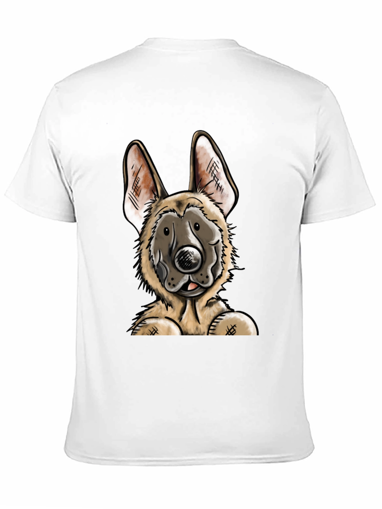 German Shepherd Dog Graphic T-Shirt