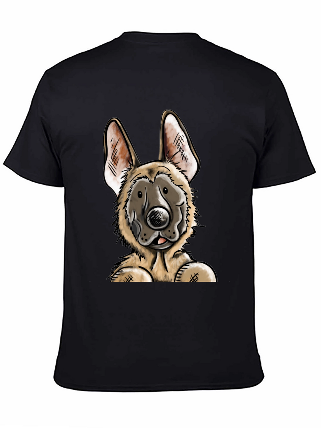 German Shepherd Dog Graphic T-Shirt