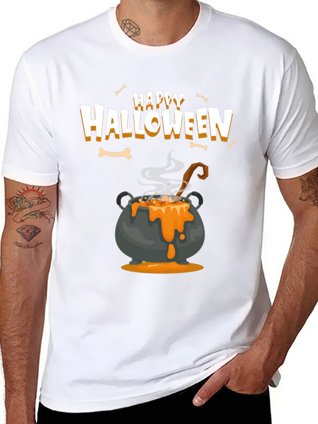 Happy Halloween Cauldron T-Shirt