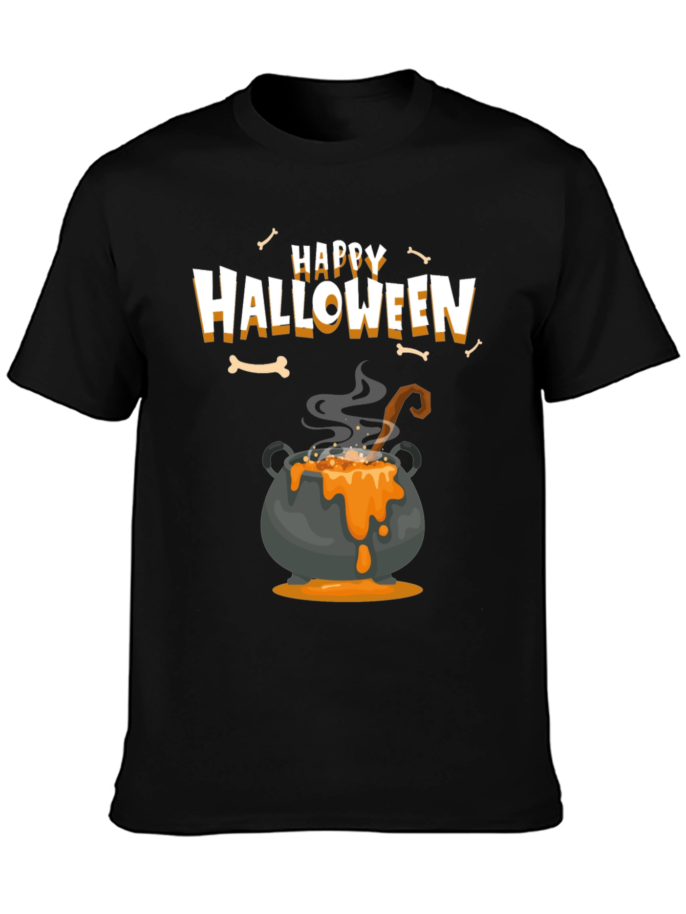 Happy Halloween Cauldron T-Shirt