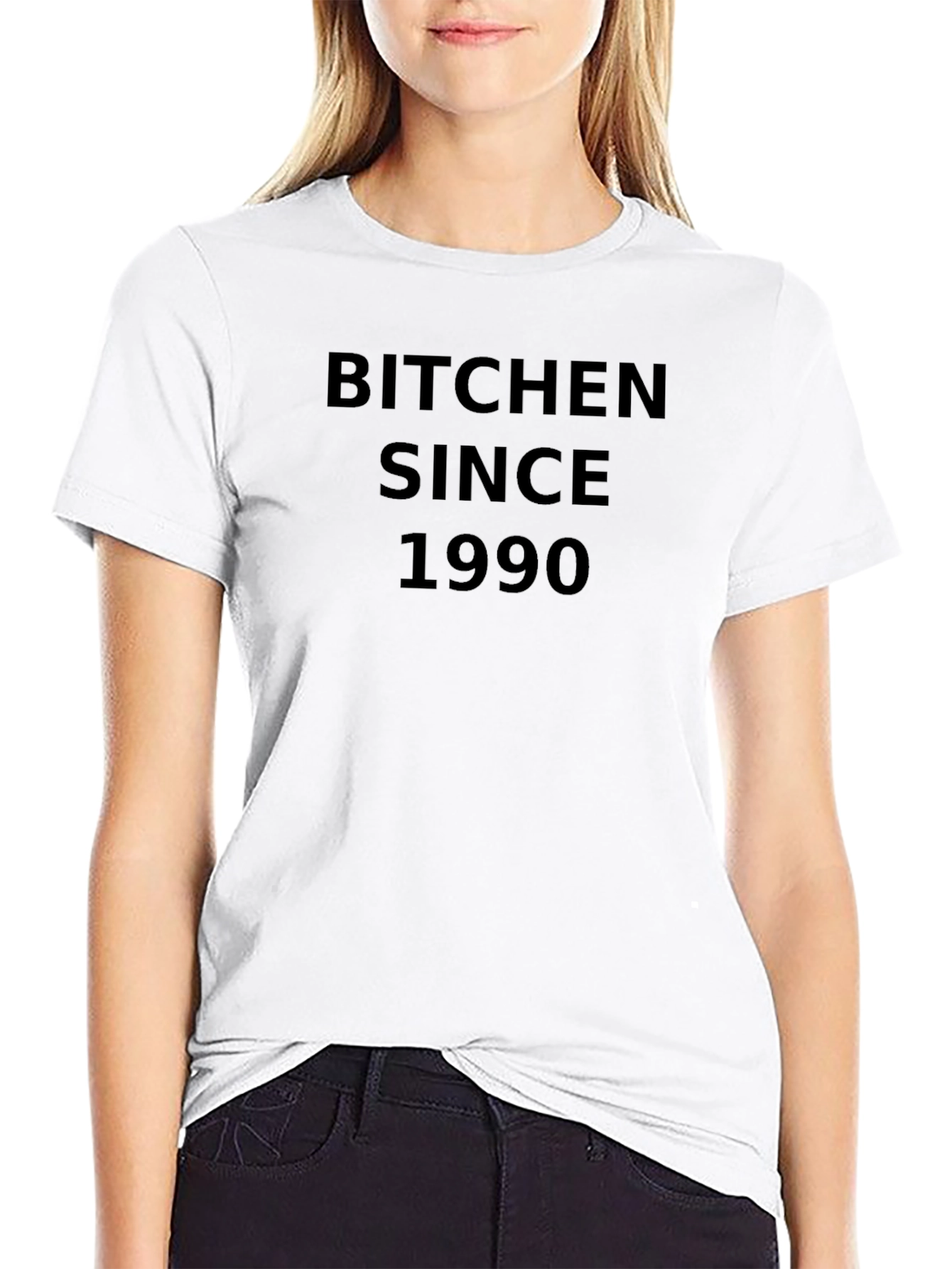 Bitchen Since 1990 Black Graphic Tee