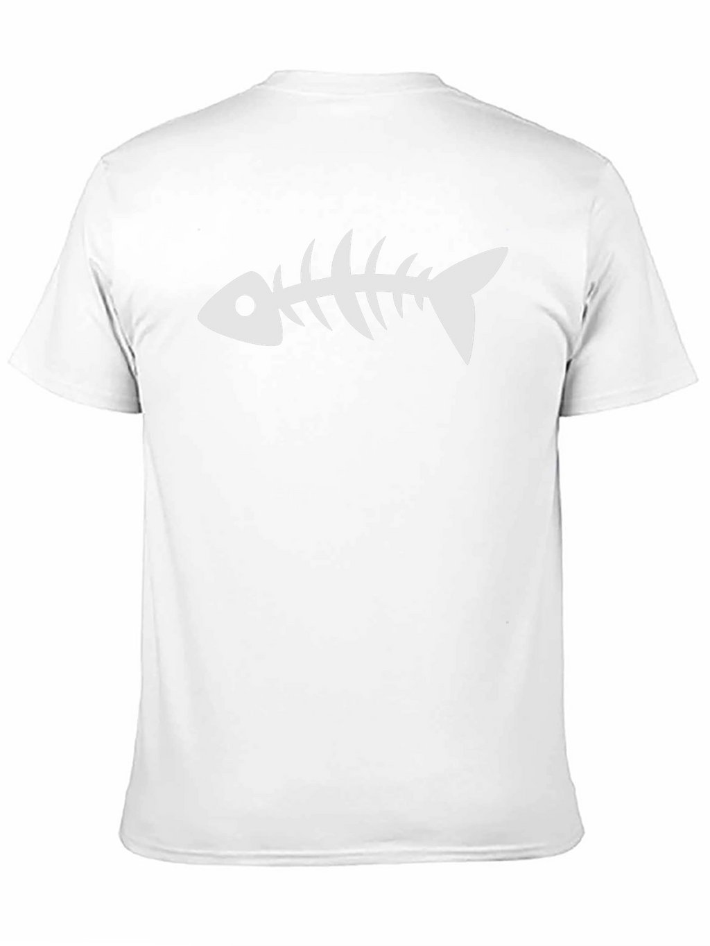 Fishbone Graphic Tee - Casual Black T-Shirt