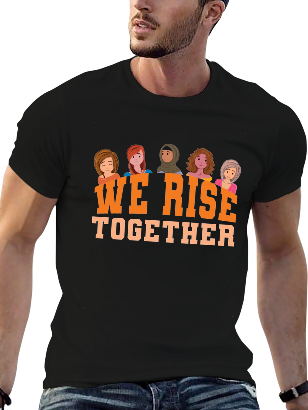 We Rise Together Graphic T-Shirt