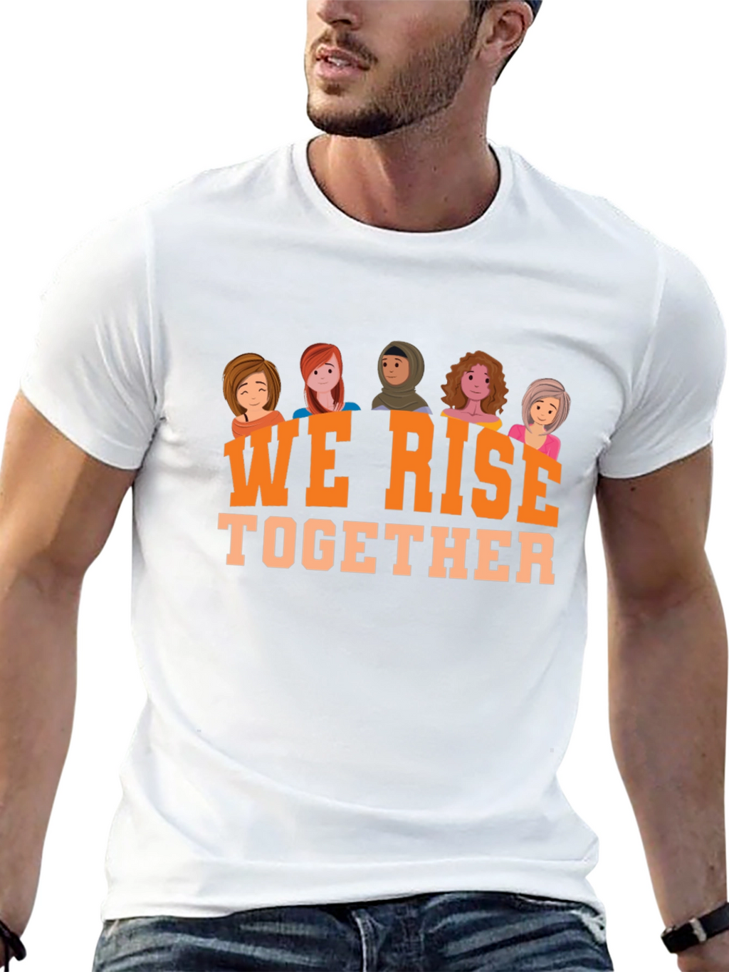 We Rise Together Graphic T-Shirt