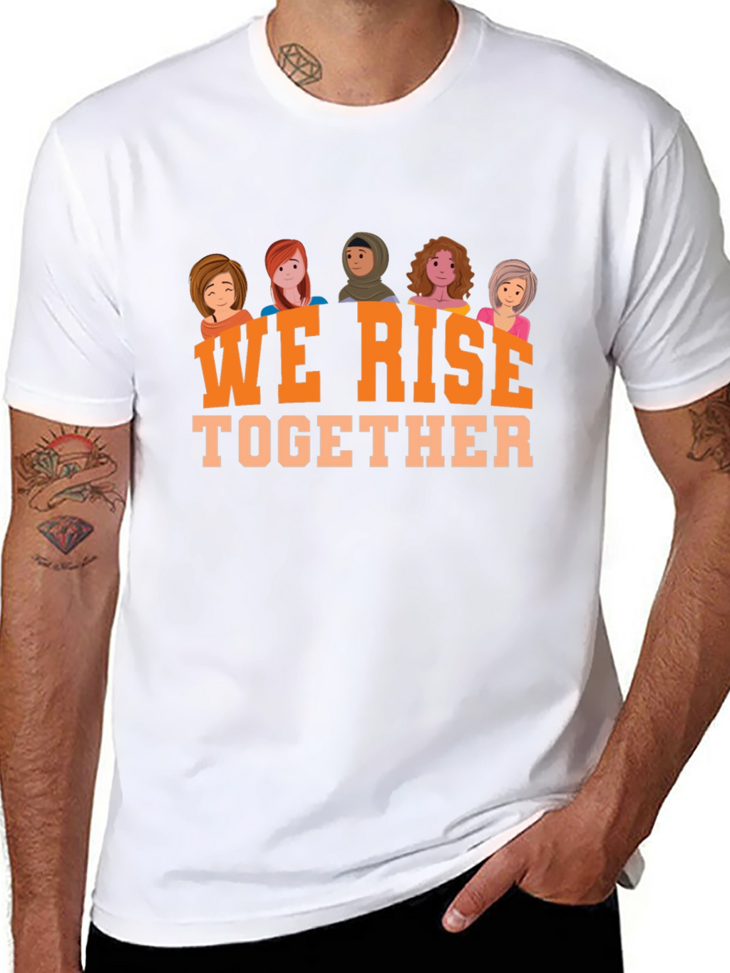 We Rise Together Graphic T-Shirt