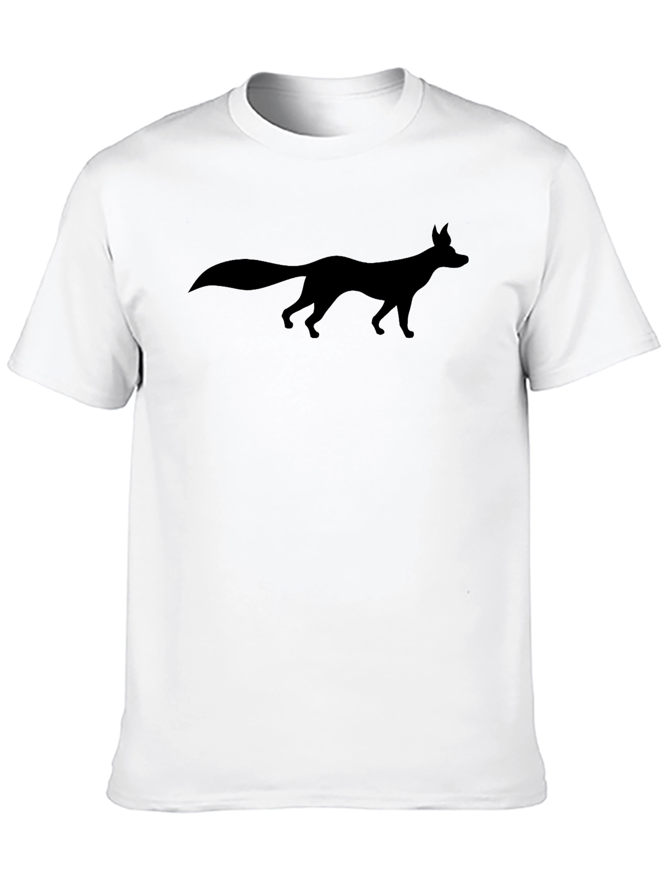 Fox Silhouette Black T-Shirt