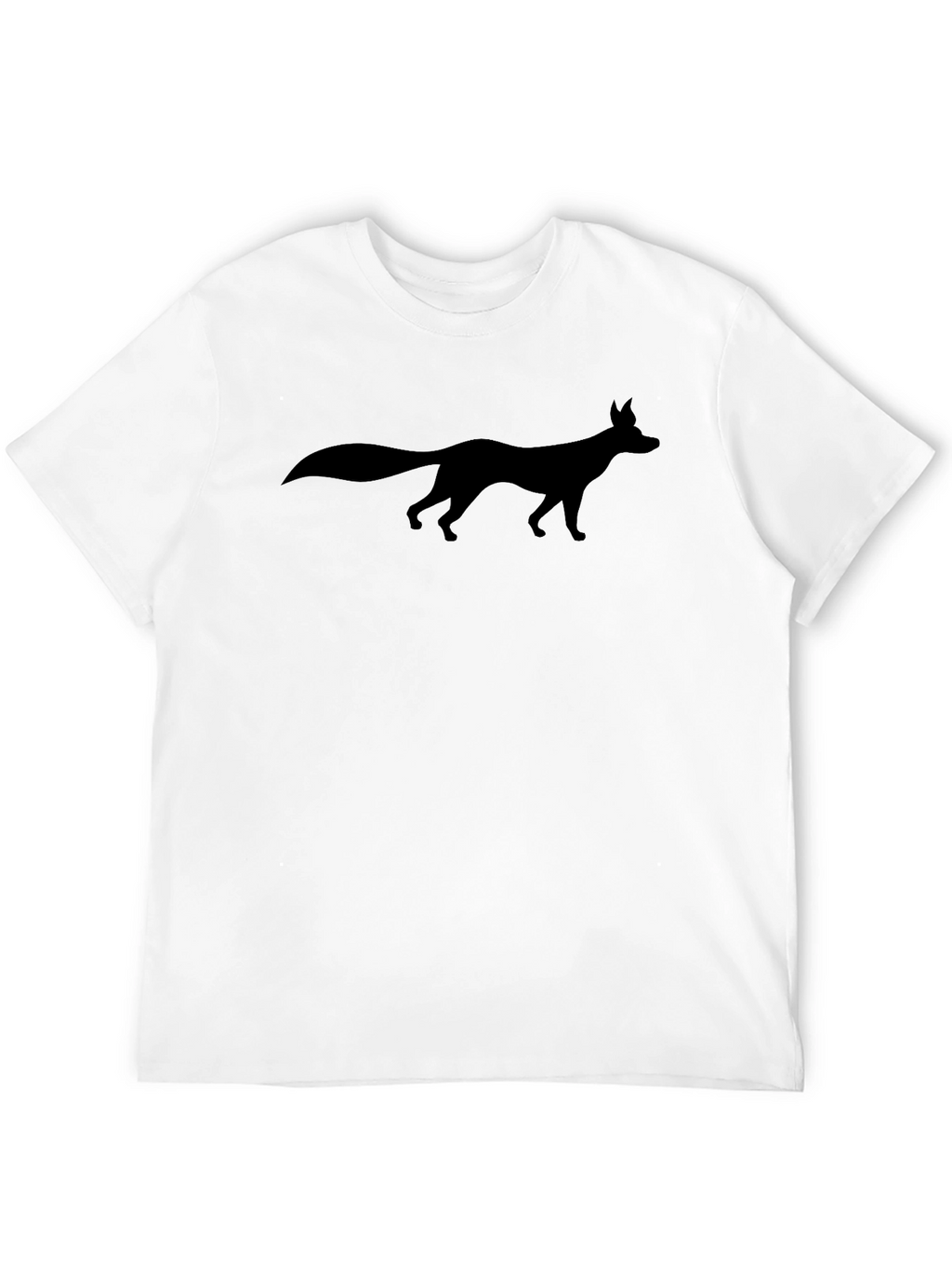 Fox Silhouette Black T-Shirt