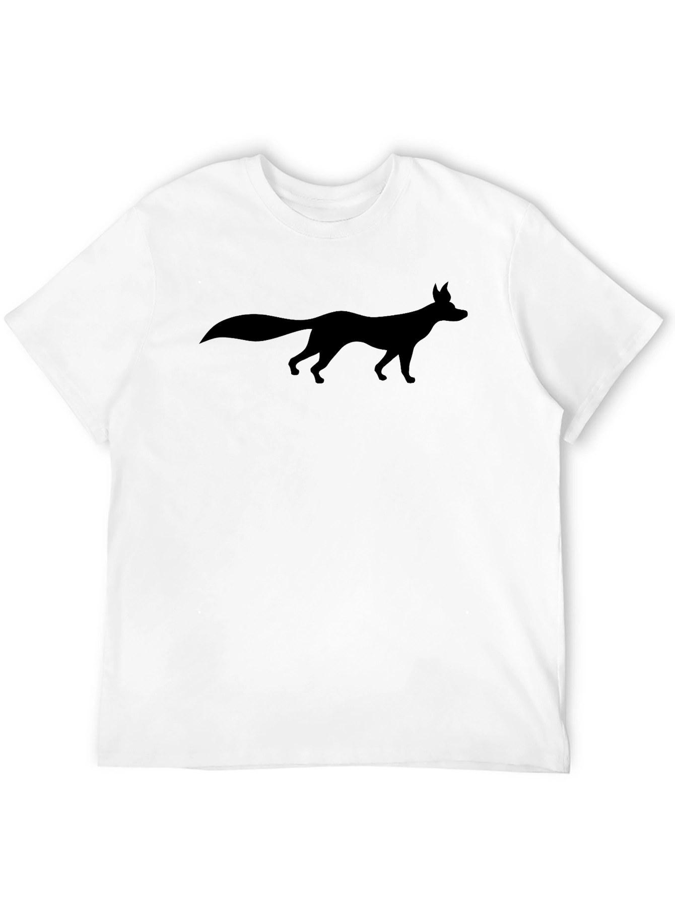 Fox Silhouette Black T-Shirt