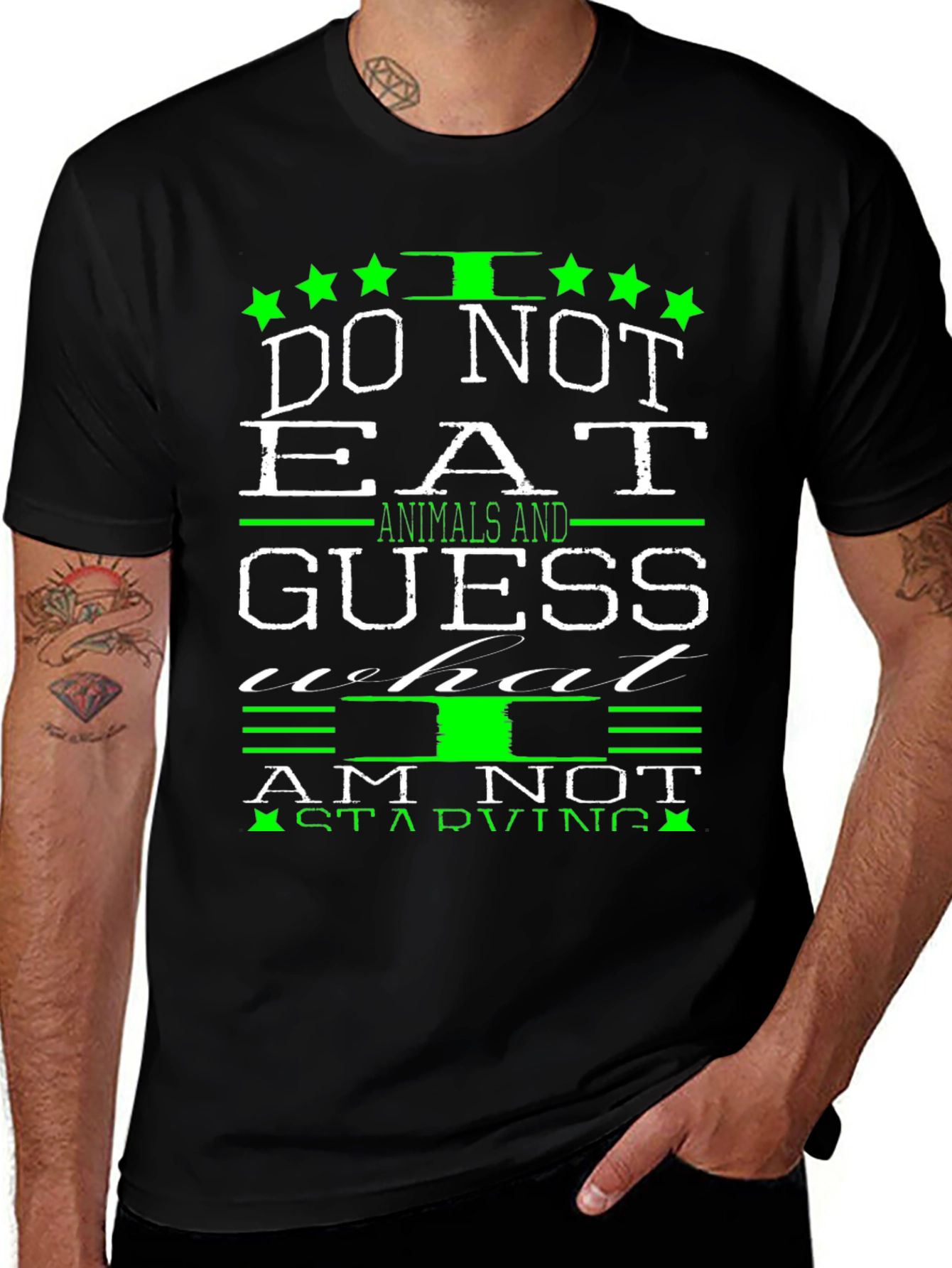 Vegan Statement Graphic Tee - Do Not Eat Animals