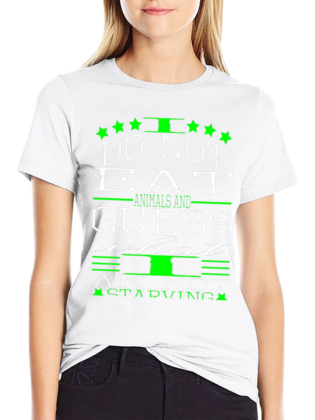 Vegan Statement Graphic Tee - Do Not Eat Animals