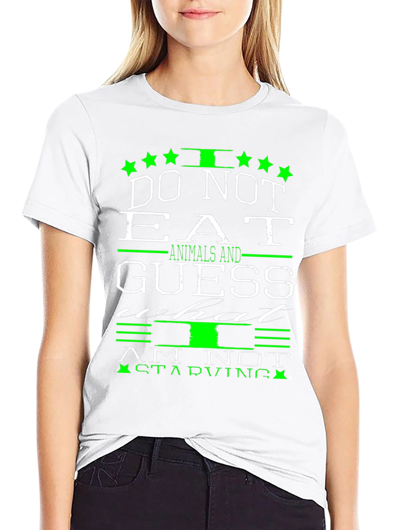Vegan Statement Graphic Tee - Do Not Eat Animals