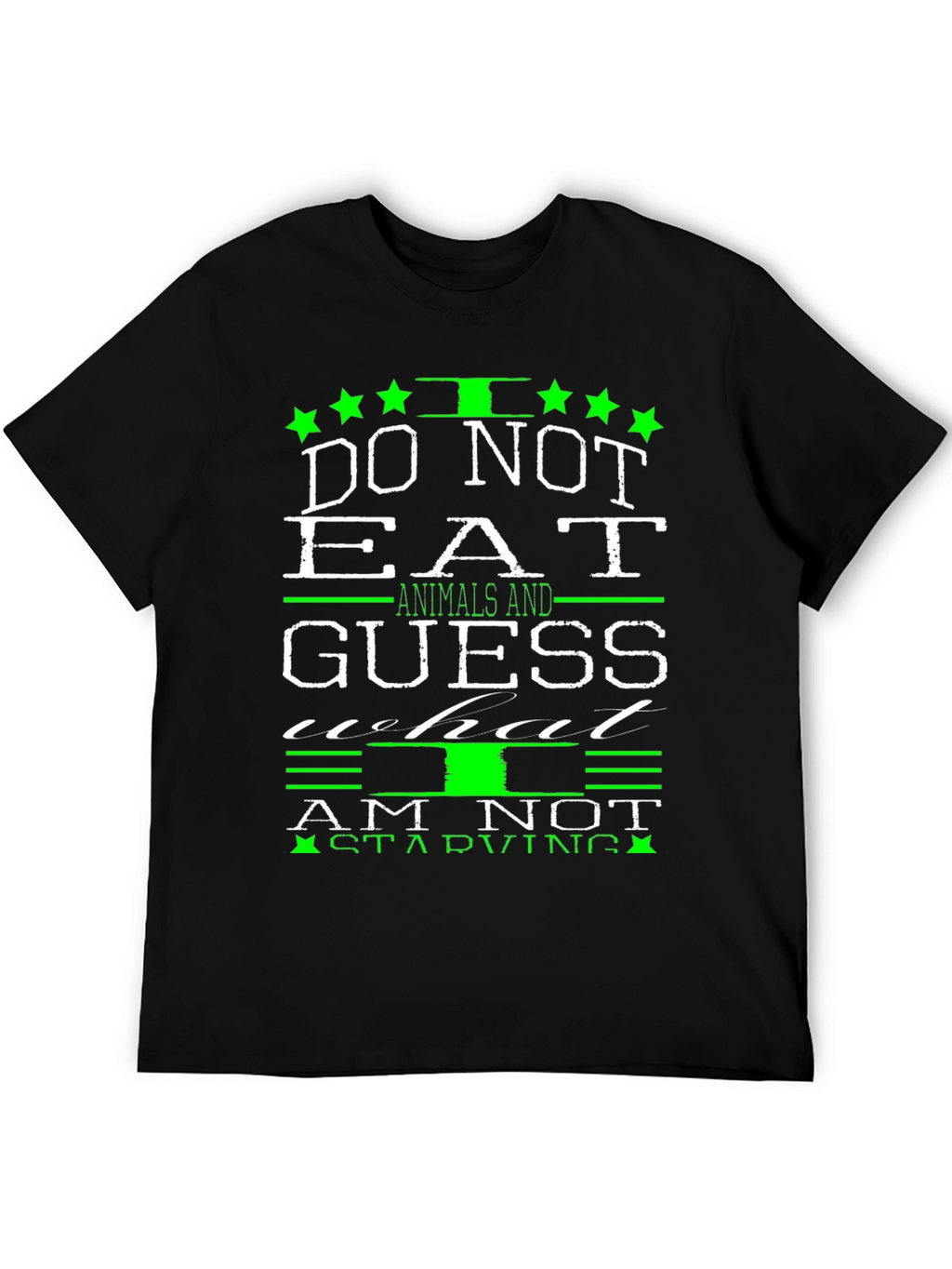 Vegan Statement Graphic Tee - Do Not Eat Animals