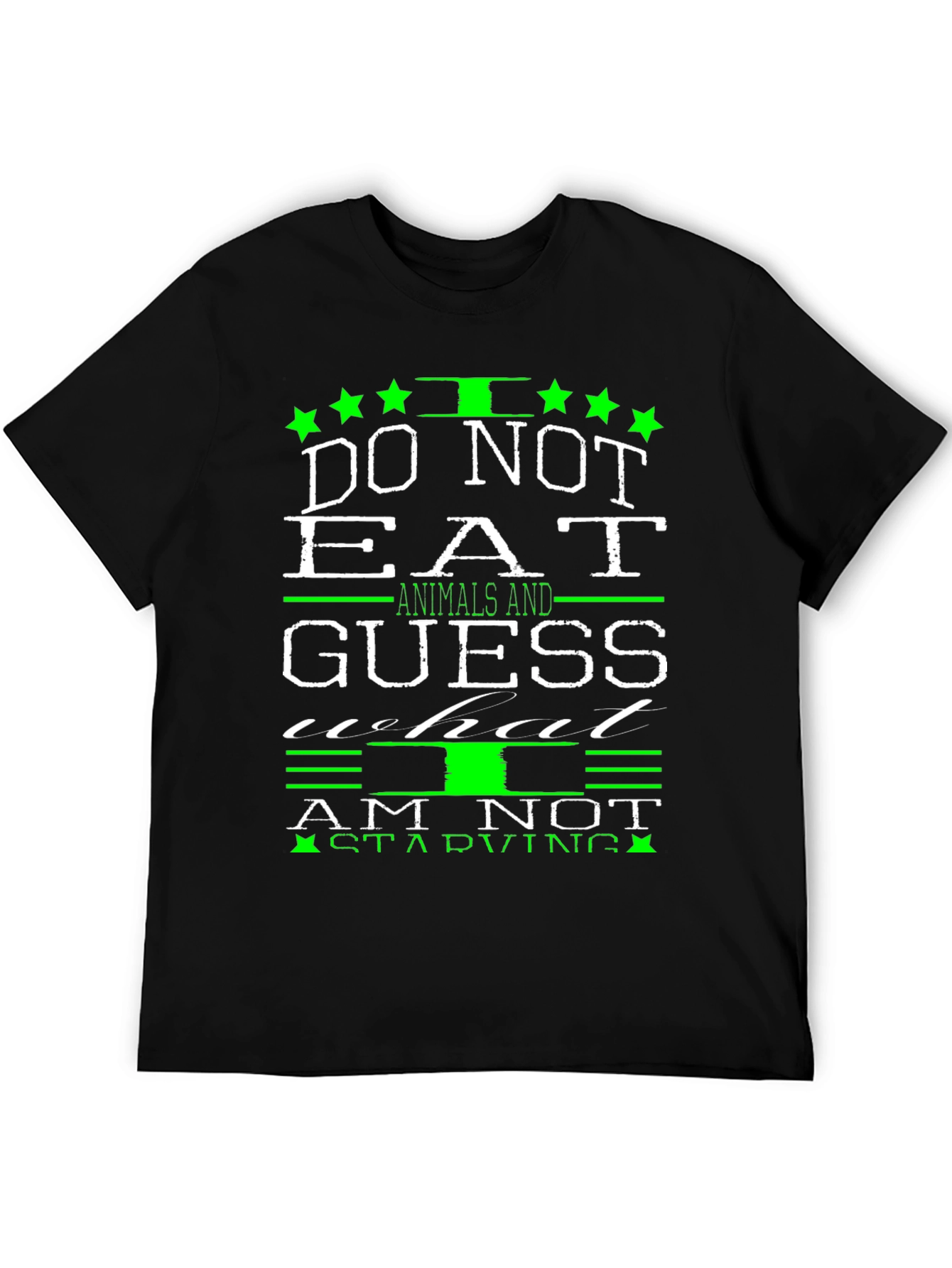 Vegan Statement Graphic Tee - Do Not Eat Animals