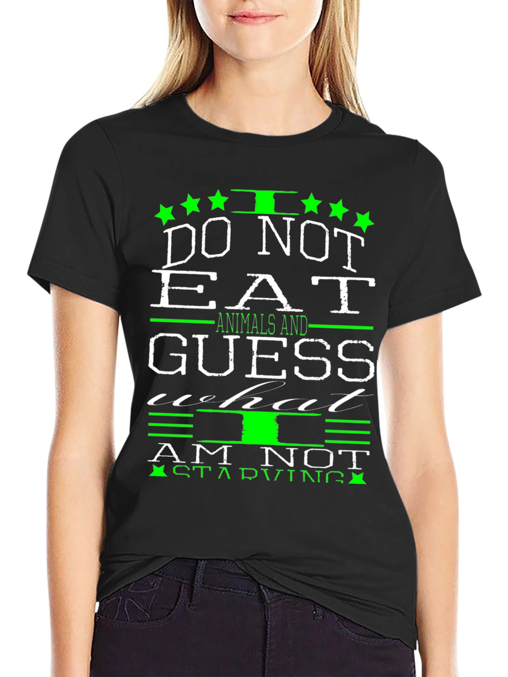 Vegan Statement Graphic Tee - Do Not Eat Animals