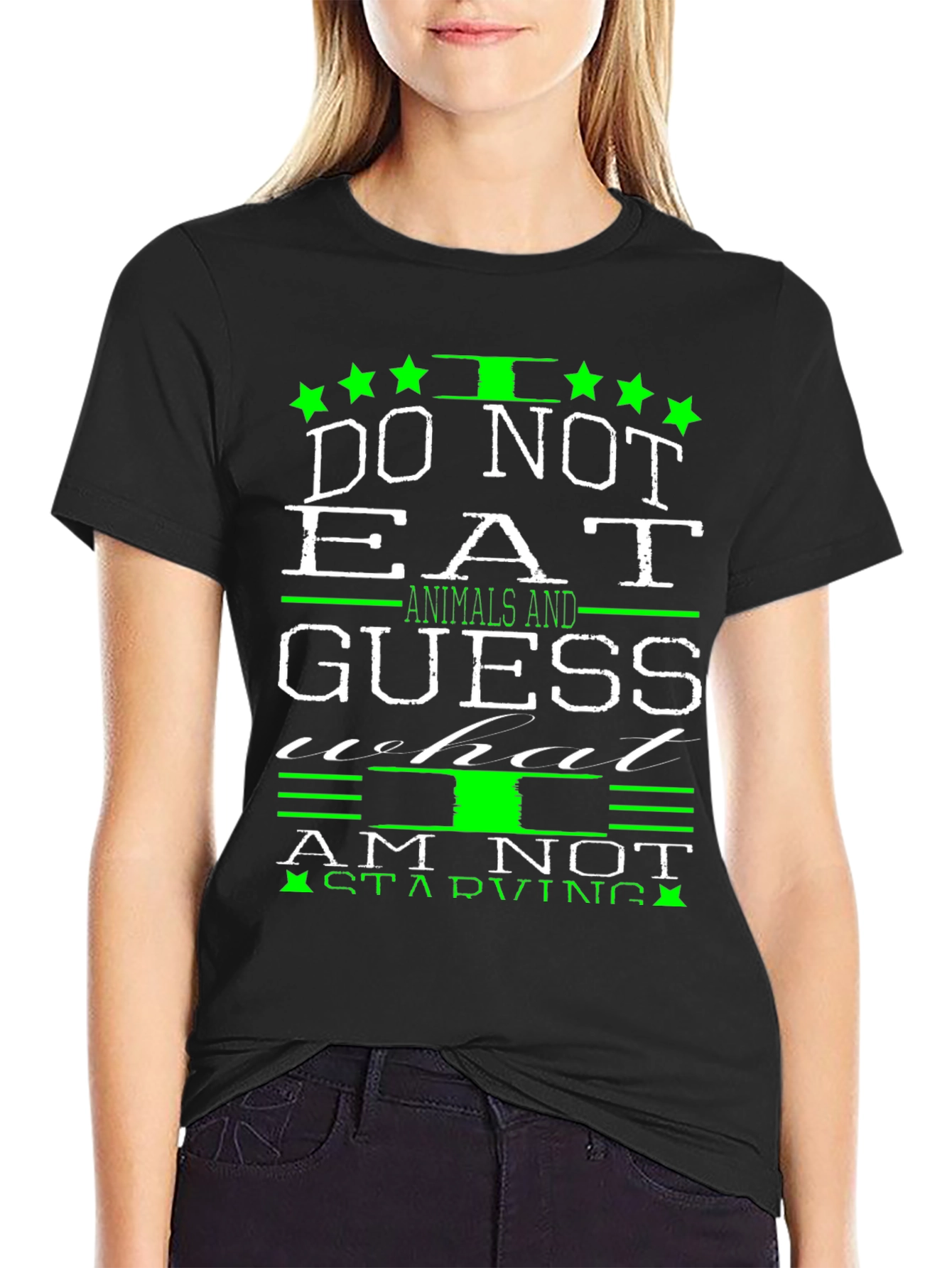 Vegan Statement Graphic Tee - Do Not Eat Animals