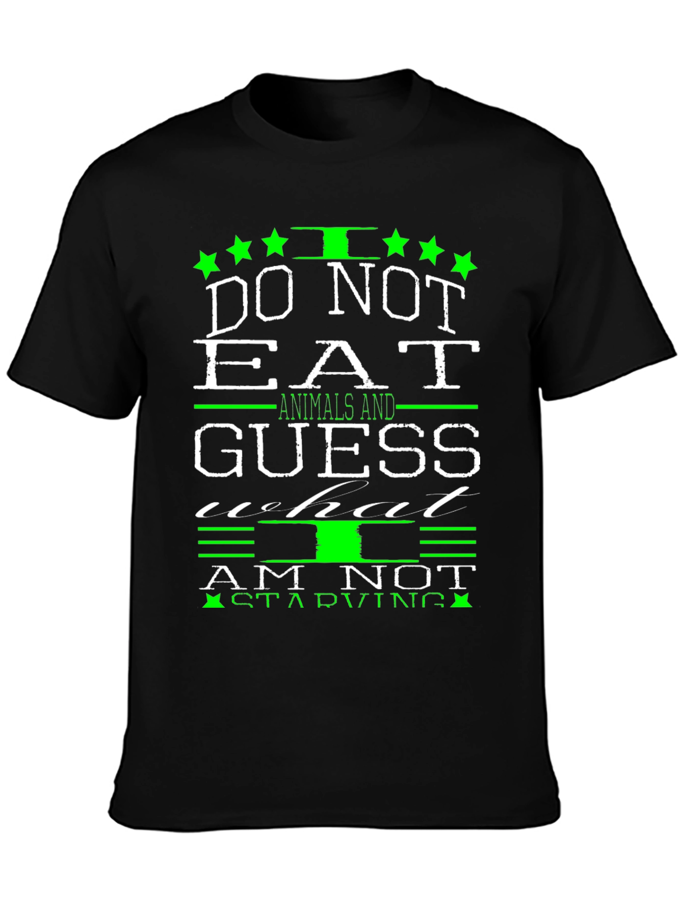Vegan Statement Graphic Tee - Do Not Eat Animals