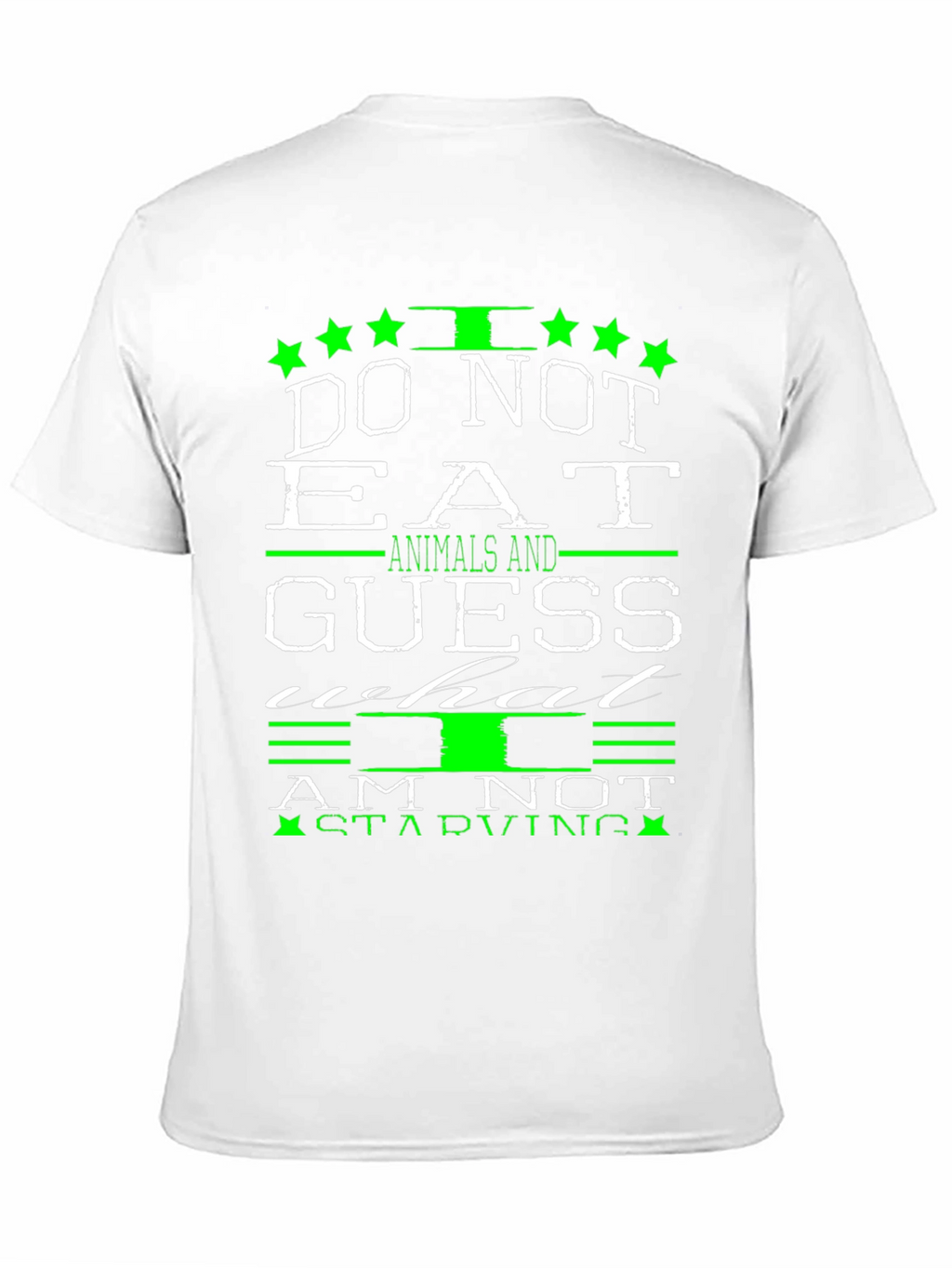 Vegan Statement Graphic Tee - Do Not Eat Animals
