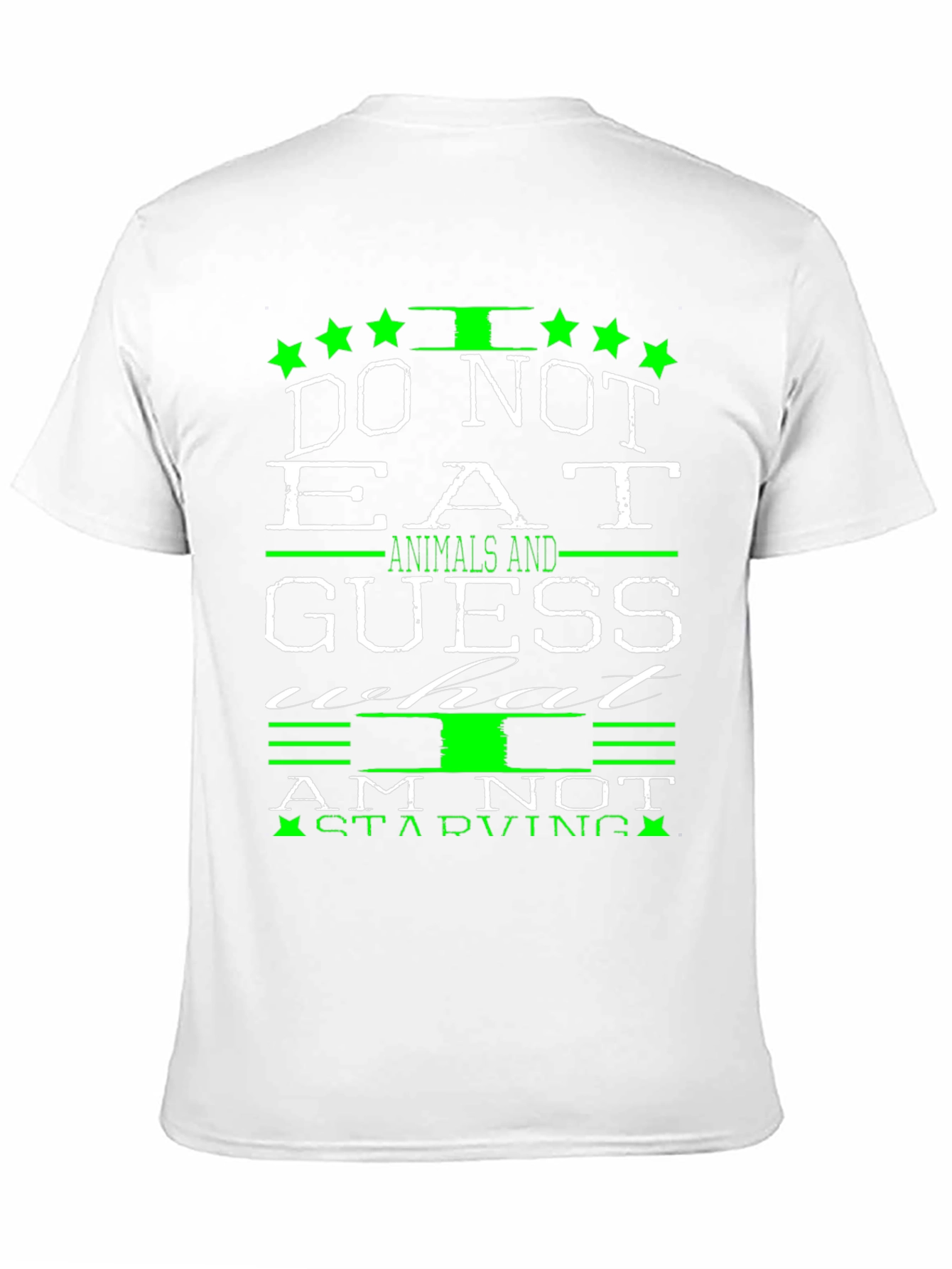 Vegan Statement Graphic Tee - Do Not Eat Animals