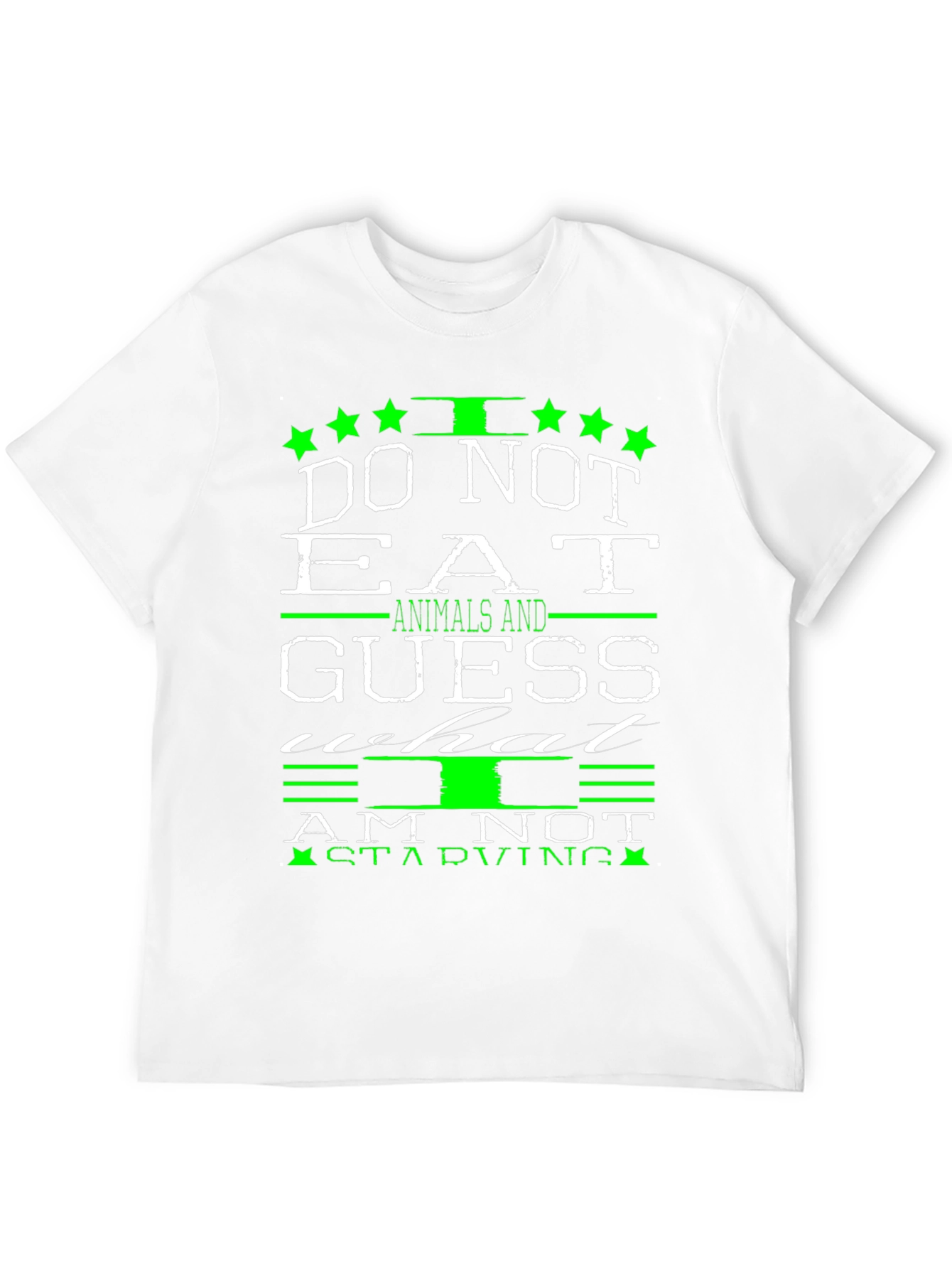 Vegan Statement Graphic Tee - Do Not Eat Animals