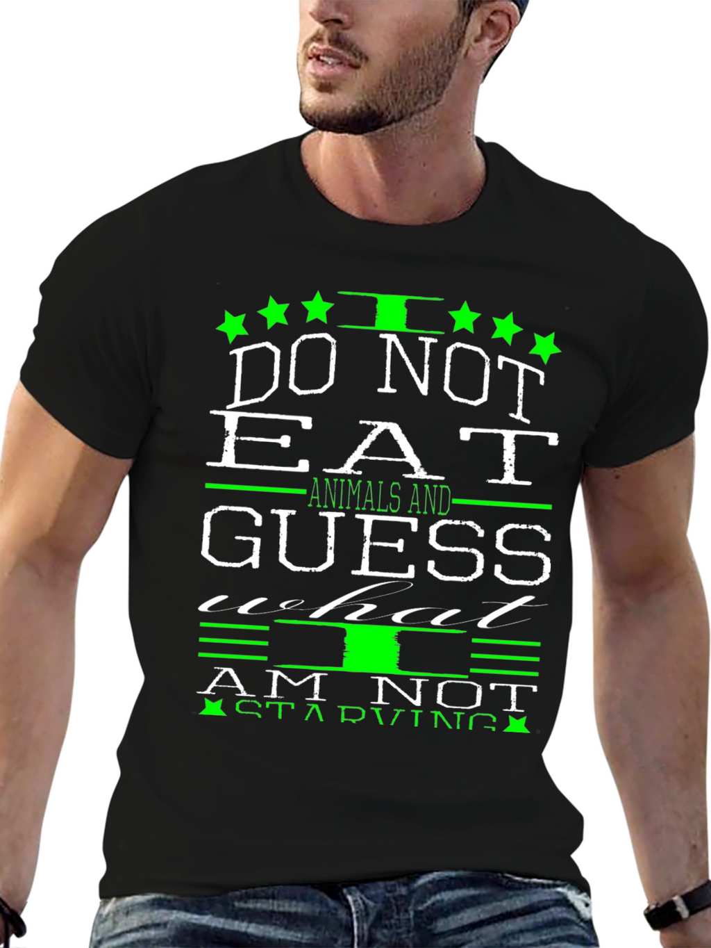 Vegan Statement Graphic Tee - Do Not Eat Animals