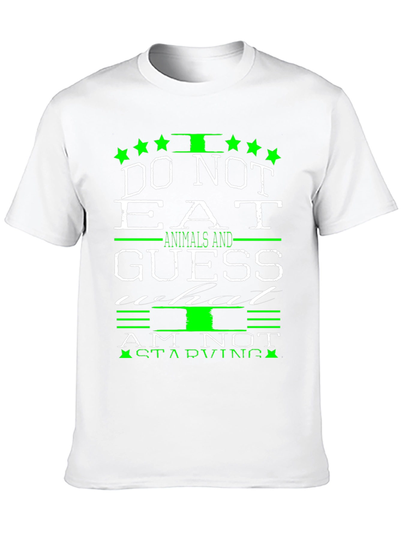Vegan Statement Graphic Tee - Do Not Eat Animals