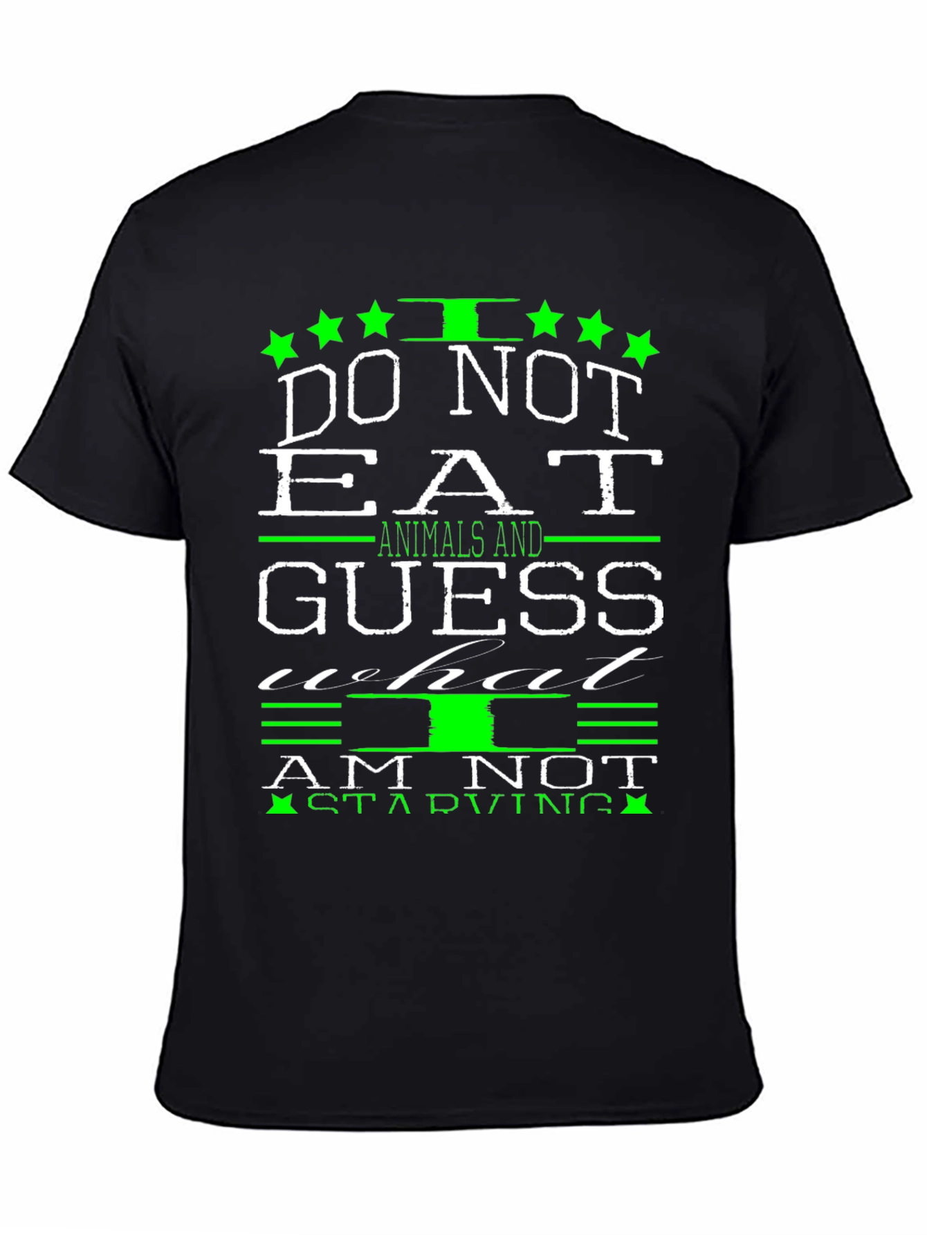 Vegan Statement Graphic Tee - Do Not Eat Animals