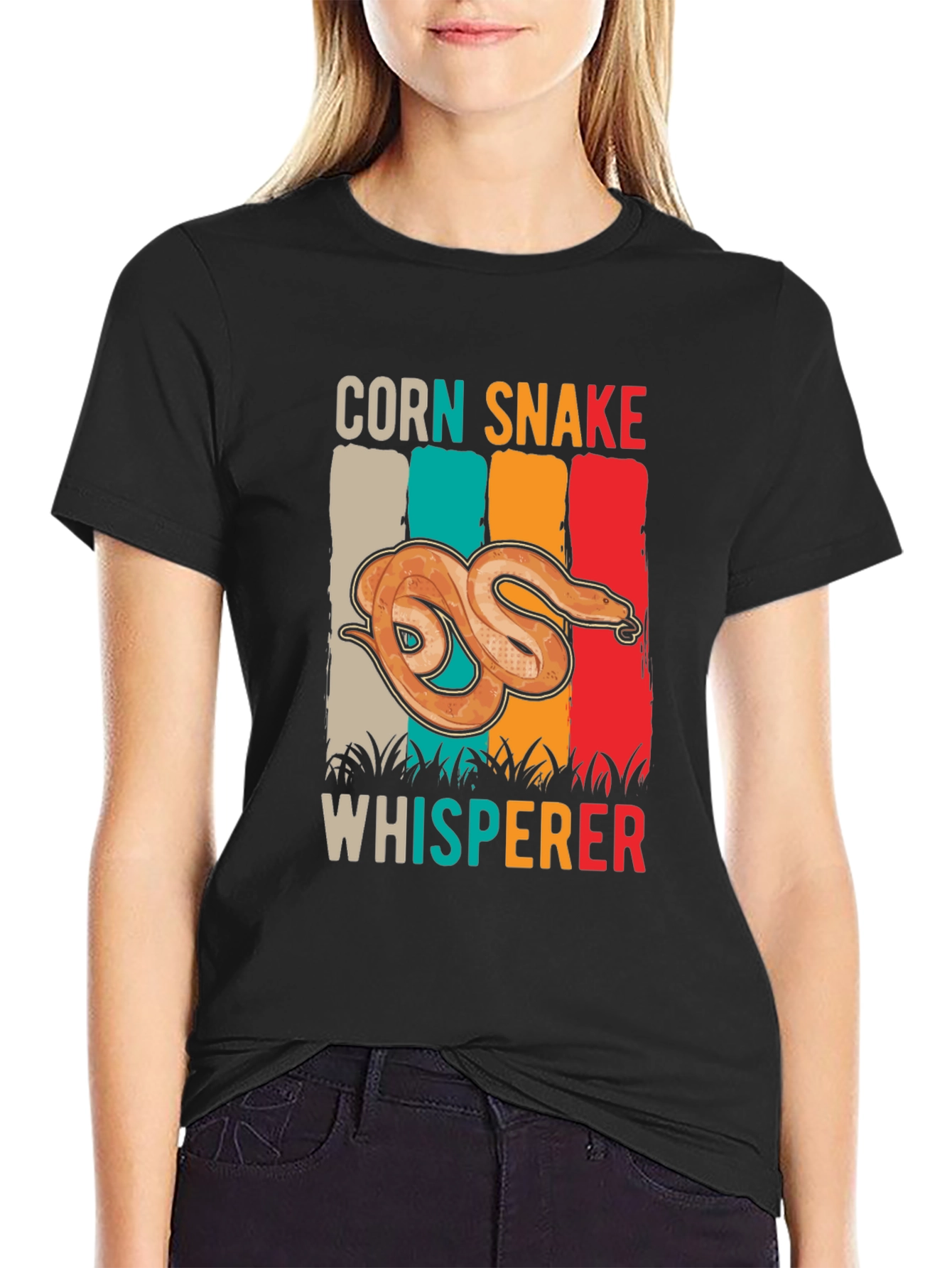 Corn Snake Whisperer T-Shirt - Reptile Lover Tee