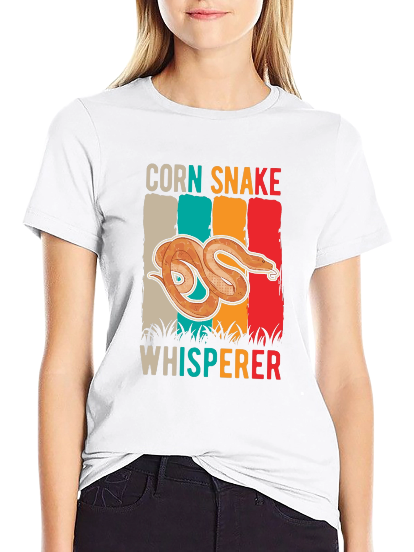 Corn Snake Whisperer T-Shirt - Reptile Lover Tee